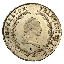 I. Ferenc 20 Krajcár 1820 A