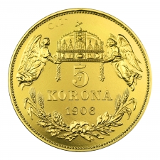 Ferenc József  5 Korona 1906 K-B rézleveret
