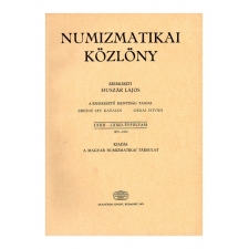 Numizmatikai Közlöny 72-73. évfolyam 1973-1974