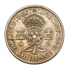 Anglia VI. György 2 Shilling 1948