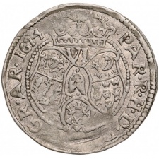 Apafi Mihály VI denáros garas 1674 C-I