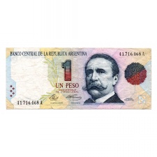 Argentina 1 Peso Bankjegy 1992 P339a