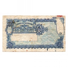 Argentina 50 Centavos Bankjegy 1942-1948 P250a