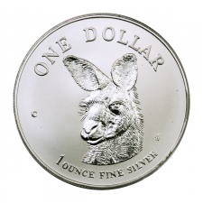 Ausztrália Kenguru 1 Dollár 1995 PP 1 UNCIA színezüst