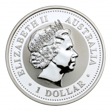 Ausztrália 1 Dollár 2009 PP Kookaburra 1 Uncia színezüst