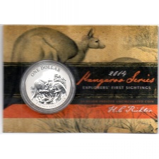Ausztrália 1 Dollár 2014  Kenguru bliszter 1 UNCIA ezüst