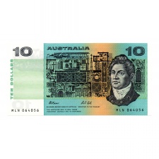 Ausztrália 10 Dollár Bankjegy 1991