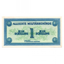 Ausztria 1 Schilling Bankjegy 1944 XF-UNC