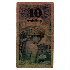Ausztria 10 Schilling Bankjegy 1927