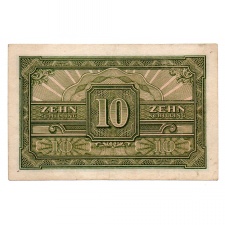 Ausztria 10 Schilling Bankjegy 1944 