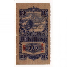 Ausztria 10 Schilling Bankjegy 1945