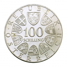 Ausztria 100 Schilling 1974 BU díszcsomagolásban