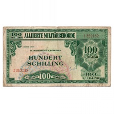 Ausztria 100 Schilling Bankjegy 1944 P110a