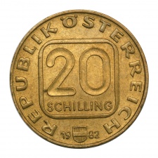 Ausztria 20 Schilling 1982 Joseph Haydn