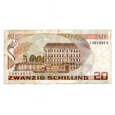 Ausztria 20 Schilling Bankjegy 1986 P148
