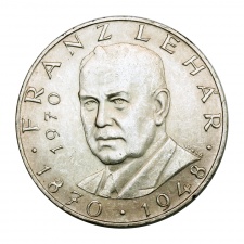Ausztria 25 Schilling 1970 BU Lehár Ferenc