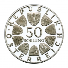 Ausztria 50 Schilling 1969 PP I. Miksa