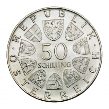 Ausztria 50 Schilling 1973 BU Bummerlhaus