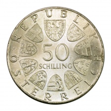 Ausztria 50 Schilling 1974 BU WIG