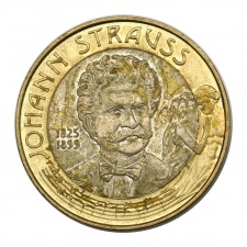 Ausztria 50 Schilling 1999 Johann Strauss