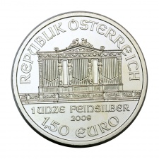Ausztria Filharmonikusok 1 Uncia ezüst 1,5 Euro 2009