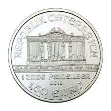 Ausztria Filharmonikusok 1 Uncia ezüst 1,5 Euro 2013