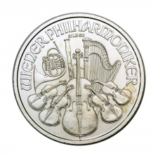 Ausztria Filharmonikusok 1 Uncia ezüst 1,5 Euro 2017