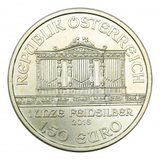 Ausztria Filharmonikusok 1 Uncia ezüst 1,5 Euro 2016