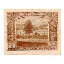 Ausztria Niederösterreich 50 Heller 1920 PS111a