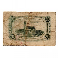 Ausztria Notgeld Gunskirchen 20 Heller 1920