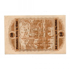 Ausztria Notgeld Reith 20 Heller 1920
