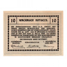 Ausztria Notgeld Wachau-Emmersdorf 10 Heller 1920