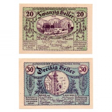 Ausztria Notgeld Wang 20-30 Heller 1920