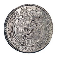 Ausztria Karl von Liechtenstein 15 Krajcár 1675 Olmütz