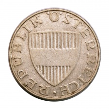 Ausztria ezüst 10 Schilling 1958