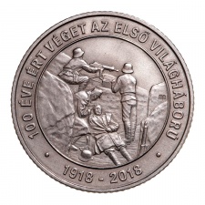 Az I. Világháború befejezése 2000 Forint 2018