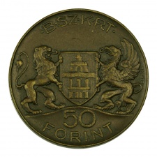 B.SZ.K.RT 50 Forint 1946-1949