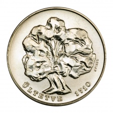 Bábolna 1789-1989 Ültetve 1710 ezüst emlékérem 1989