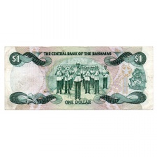 Bahama-szigetek 1 Dollár Bankjegy 1984 P43b
