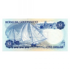 Bermuda 1 Dollár Bankjegy 1970 P23a