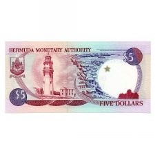 Bermuda 10 Dollár Bankjegy 1997 P41d