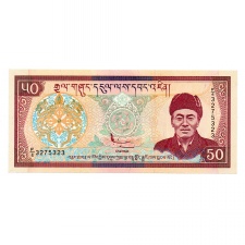 Bhután 50 Ngultrum Bankjegy 2000 P24a