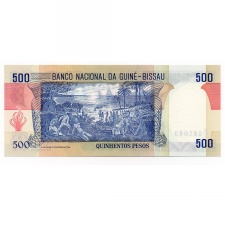 Bissau-Guinea 500 Peso Bankjegy 1983 P7a