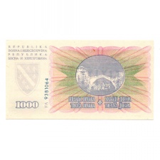 Bosznia-Hercegovina 1000 Dinár Bankjegy 1994 P46b