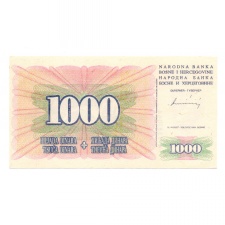 Bosznia-Hercegovina 1000 Dinár Bankjegy 1994 P46b