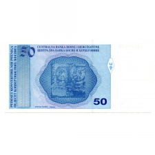 Bosznia-Hercegovina 50 Pfenig Bankjegy 1998 P57a