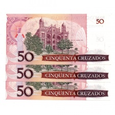 Brazilia 50 Cruzados Bankjegy 1986 P210a