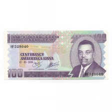 Burundi 100 Frank Bankjegy 2004 P37d