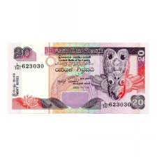 Ceylon - Sri Lanka 20 Rúpia 2005 P109d