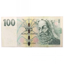 Cseh Köztársaság 100 Korona Bankjegy 2018 P28 J11